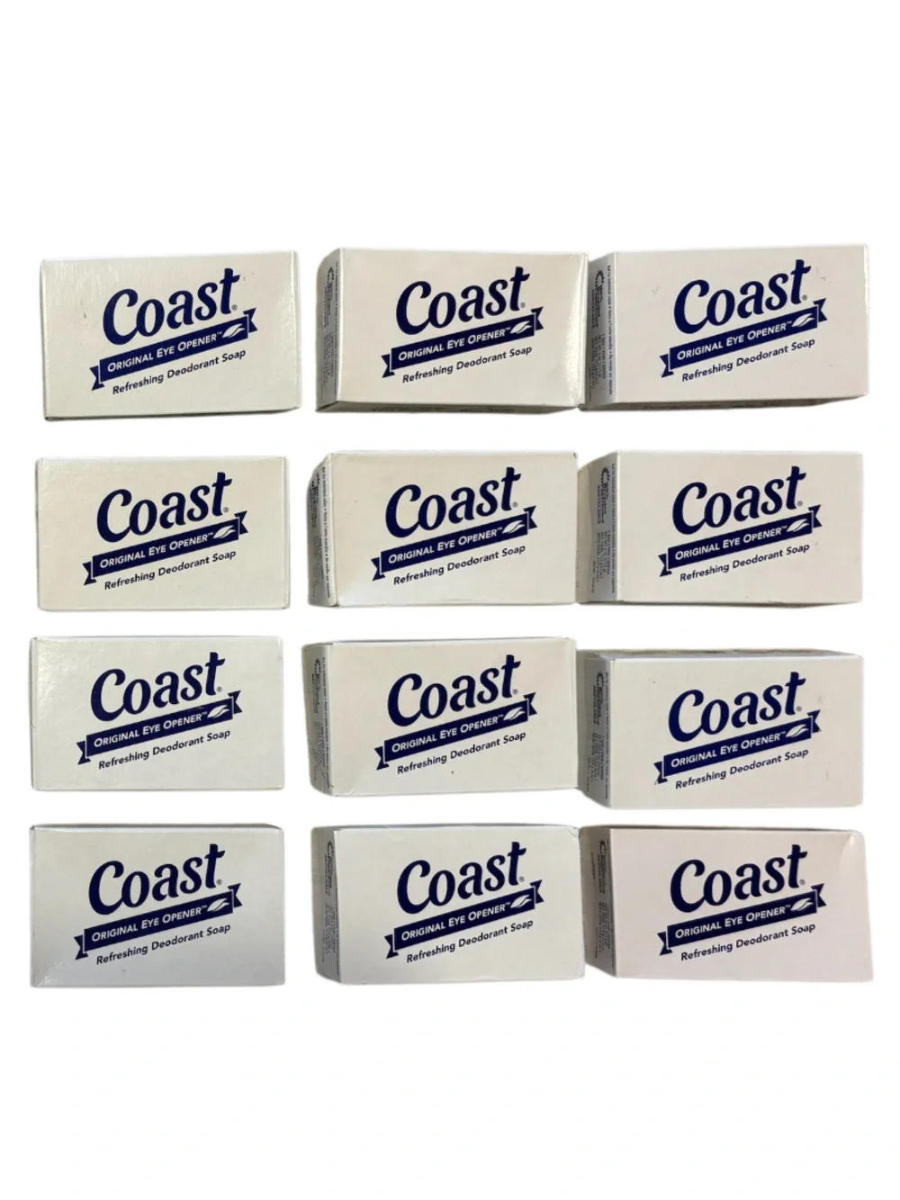 Coast Bar Soap Lot Of 12 Classic Scent Original Eye Opener Refresh Deodorant New